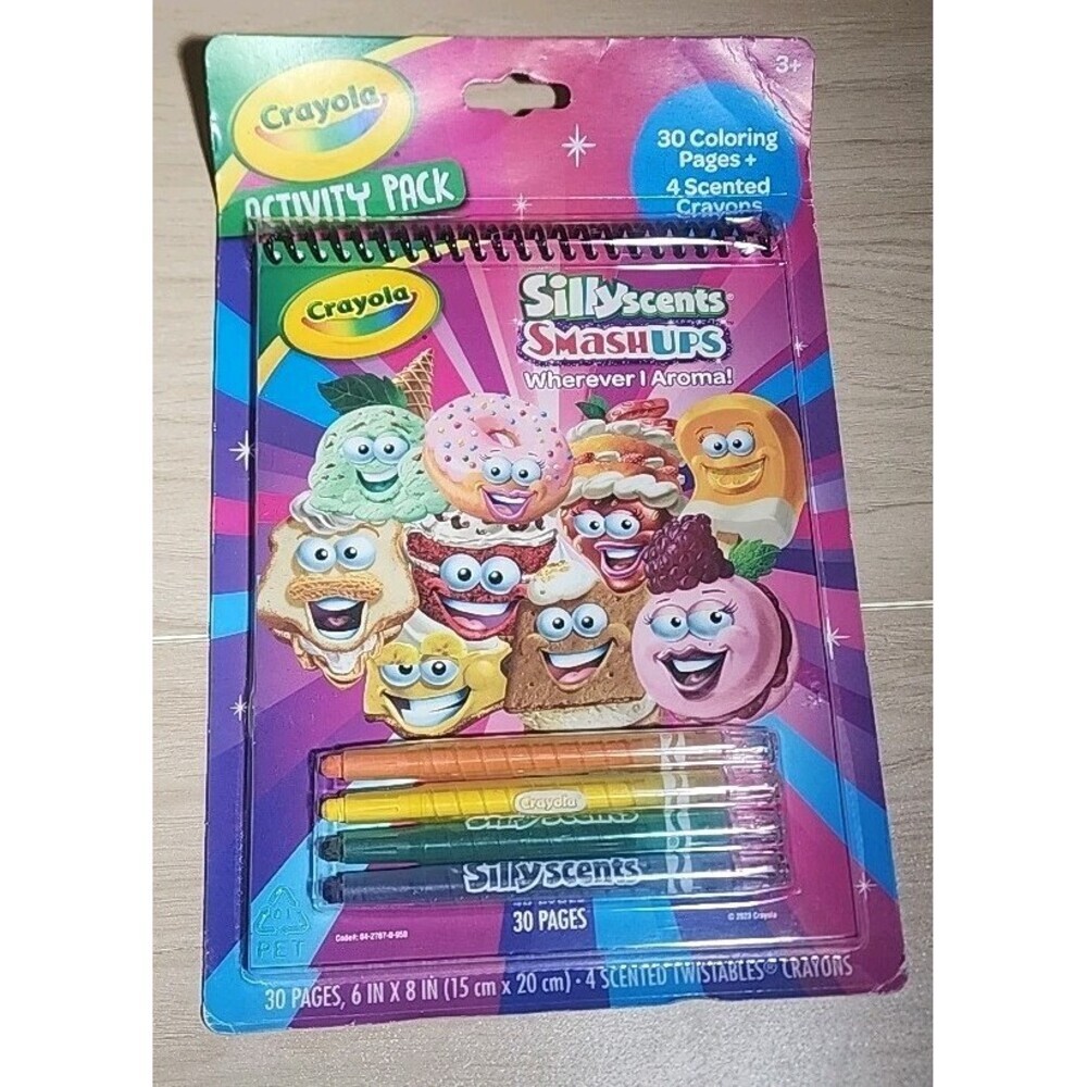 Crayola Activity Pack Sillyscents Smashups - Packaging Damaged